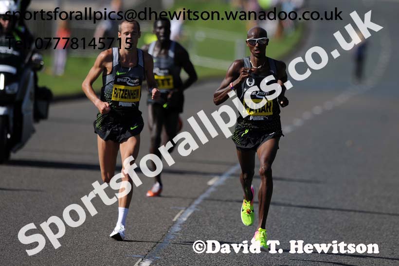 Mens Great North Run. Photo: David T. Hewitson/Sports for All Pics